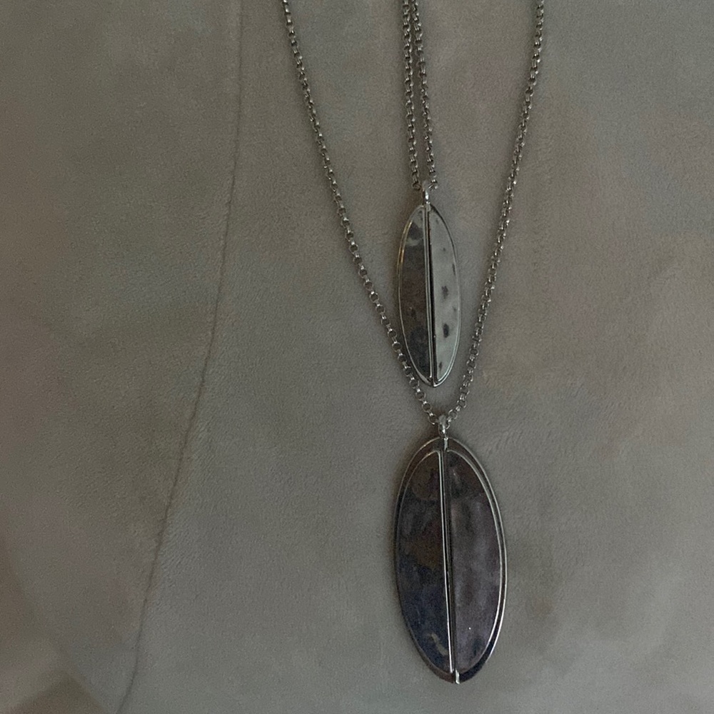 Silver necklace